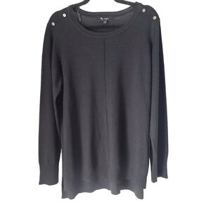 LILY MORGAN Black Soft Light Knit XL